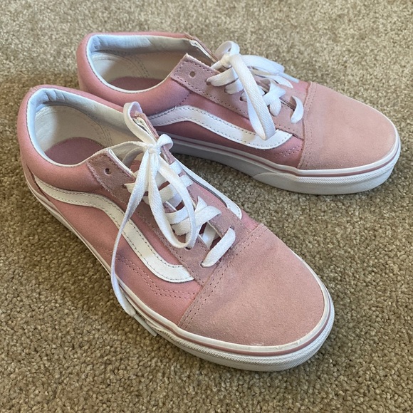 Vans Shoes - Vans Old Skool pink suede shoes